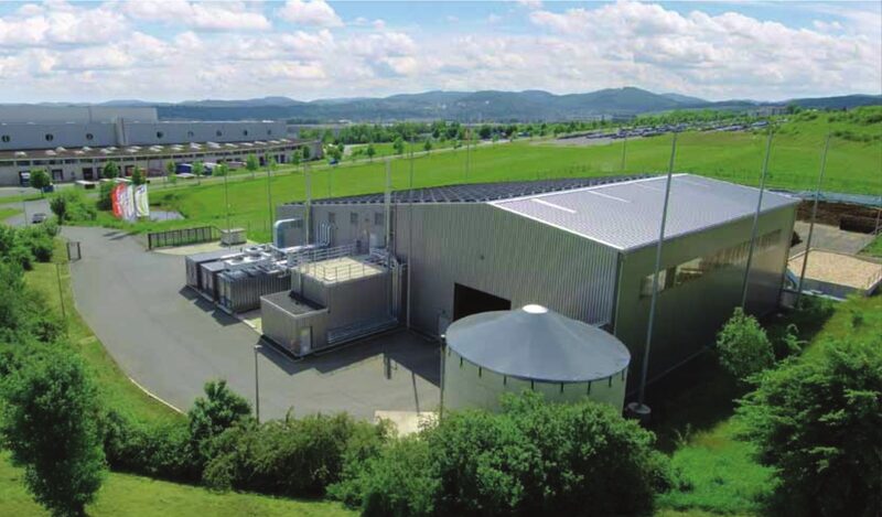 Biyogaz yükseltme tesisi